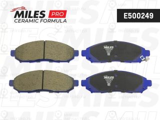 Комплект тормозных колодок (дисковый тормоз) MILES E500249