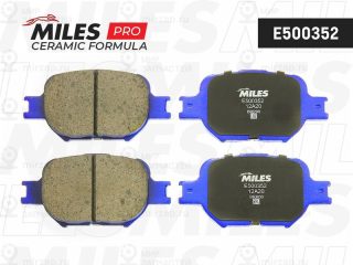 Комплект тормозных колодок (дисковый тормоз) MILES E500352