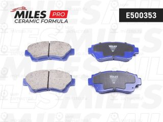 Комплект тормозных колодок (дисковый тормоз) MILES E500353