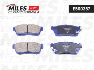 Комплект тормозных колодок (дисковый тормоз) MILES E500357