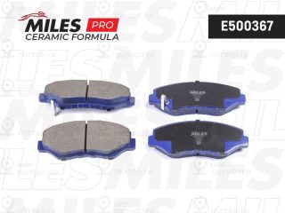 Комплект тормозных колодок (дисковый тормоз) MILES E500367