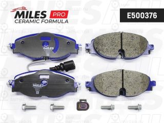 Комплект тормозных колодок (дисковый тормоз) MILES E500376