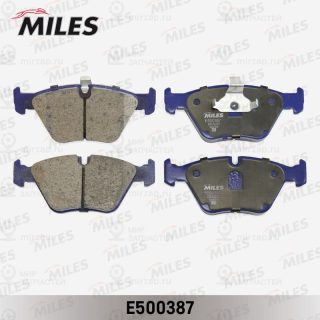 Комплект тормозных колодок (дисковый тормоз) MILES E500387