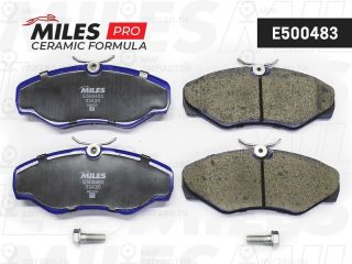 Комплект тормозных колодок (дисковый тормоз) MILES E500483