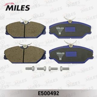 Комплект тормозных колодок (дисковый тормоз) MILES E500492