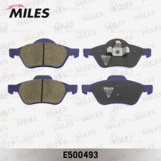 Комплект тормозных колодок (дисковый тормоз) MILES E500493