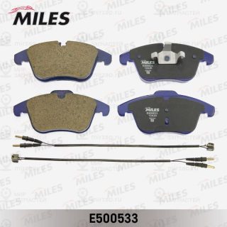 Комплект тормозных колодок (дисковый тормоз) MILES E500533