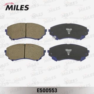 Комплект тормозных колодок (дисковый тормоз) MILES E500553