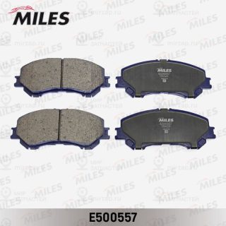 Комплект тормозных колодок (дисковый тормоз) MILES E500557