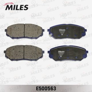 Комплект тормозных колодок (дисковый тормоз) MILES E500563