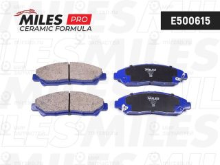 Комплект тормозных колодок (дисковый тормоз) MILES E500615