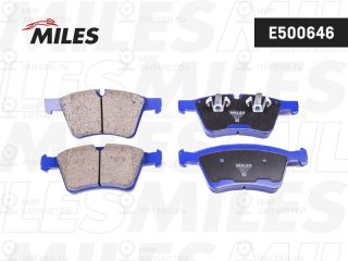 Комплект тормозных колодок (дисковый тормоз) MILES E500646