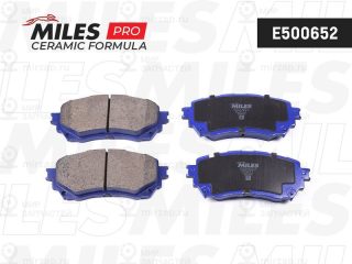 Комплект тормозных колодок (дисковый тормоз) MILES E500652