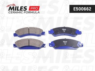 Комплект тормозных колодок (дисковый тормоз) MILES E500662