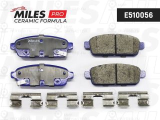 Комплект тормозных колодок (дисковый тормоз) MILES E510056