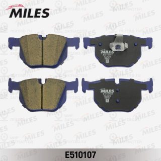 Комплект тормозных колодок (дисковый тормоз) MILES E510107