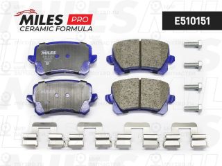 Комплект тормозных колодок (дисковый тормоз) MILES E510151