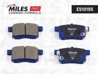 Комплект тормозных колодок (дисковый тормоз) MILES E510195