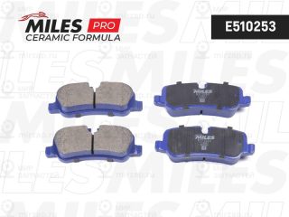 Комплект тормозных колодок (дисковый тормоз) MILES E510253