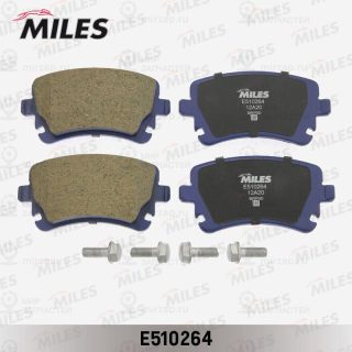 Комплект тормозных колодок (дисковый тормоз) MILES E510264