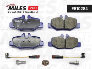 Комплект тормозных колодок (дисковый тормоз) MILES E510284