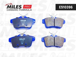 Комплект тормозных колодок (дисковый тормоз) MILES E510396