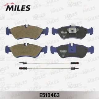 Комплект тормозных колодок (дисковый тормоз) MILES E510463