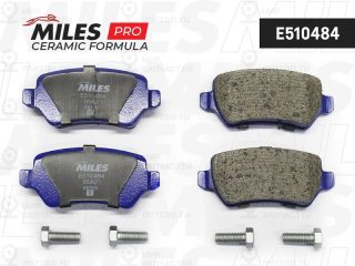 Комплект тормозных колодок (дисковый тормоз) MILES E510484