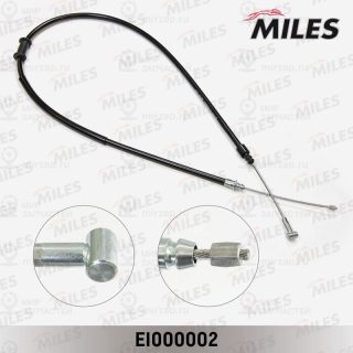 Трос стояночного тормоза MILES EI000002