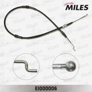 Трос стояночного тормоза MILES EI000006