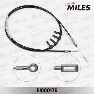Трос стояночного тормоза MILES EI000176