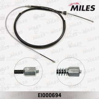 Трос стояночного тормоза MILES EI000694