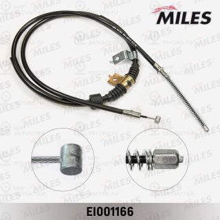 Трос стояночного тормоза MILES EI001166