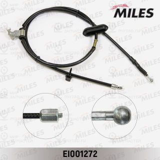 Трос стояночного тормоза MILES EI001272
