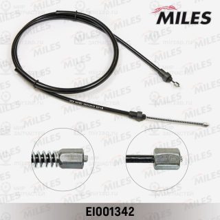 Трос стояночного тормоза MILES EI001342