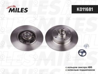 Тормозной диск MILES K011681