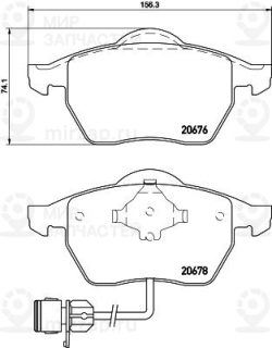 Запчасть MINTEX MDB1531