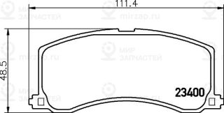 Запчасть MINTEX MDB1740