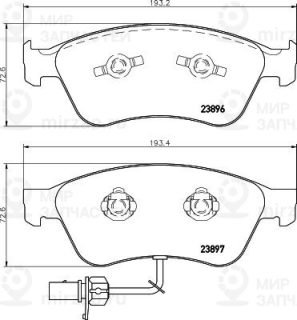Запчасть MINTEX MDB2645