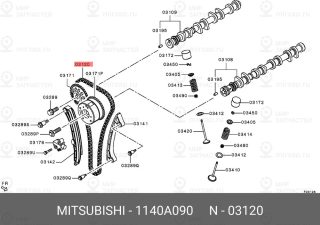 Запчасть MITSUBISHI 1140A090