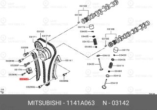 Запчасть MITSUBISHI 1141A063