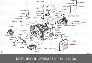 Запчасть MITSUBISHI 2705A016