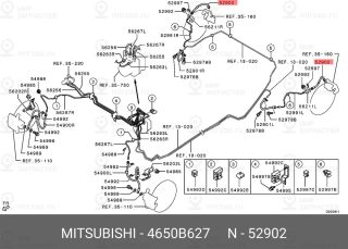 Запчасть MITSUBISHI 4650B627
