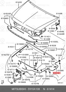 Запчасть MITSUBISHI 5910A108