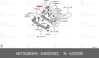 Запчасть MITSUBISHI 6400D582