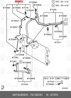 Запчасть MITSUBISHI 7815B251