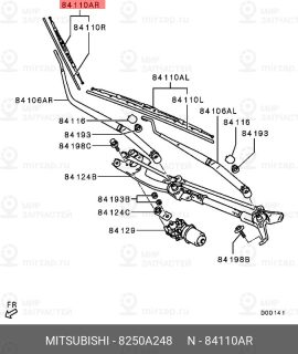 Запчасть MITSUBISHI 8250A248