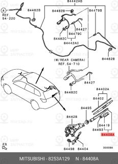 Запчасть MITSUBISHI 8253A129