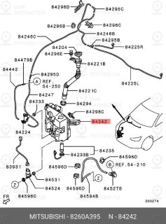 Запчасть MITSUBISHI 8260A395