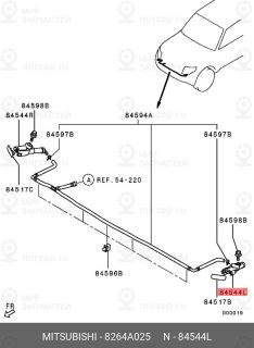 Запчасть MITSUBISHI 8264A025